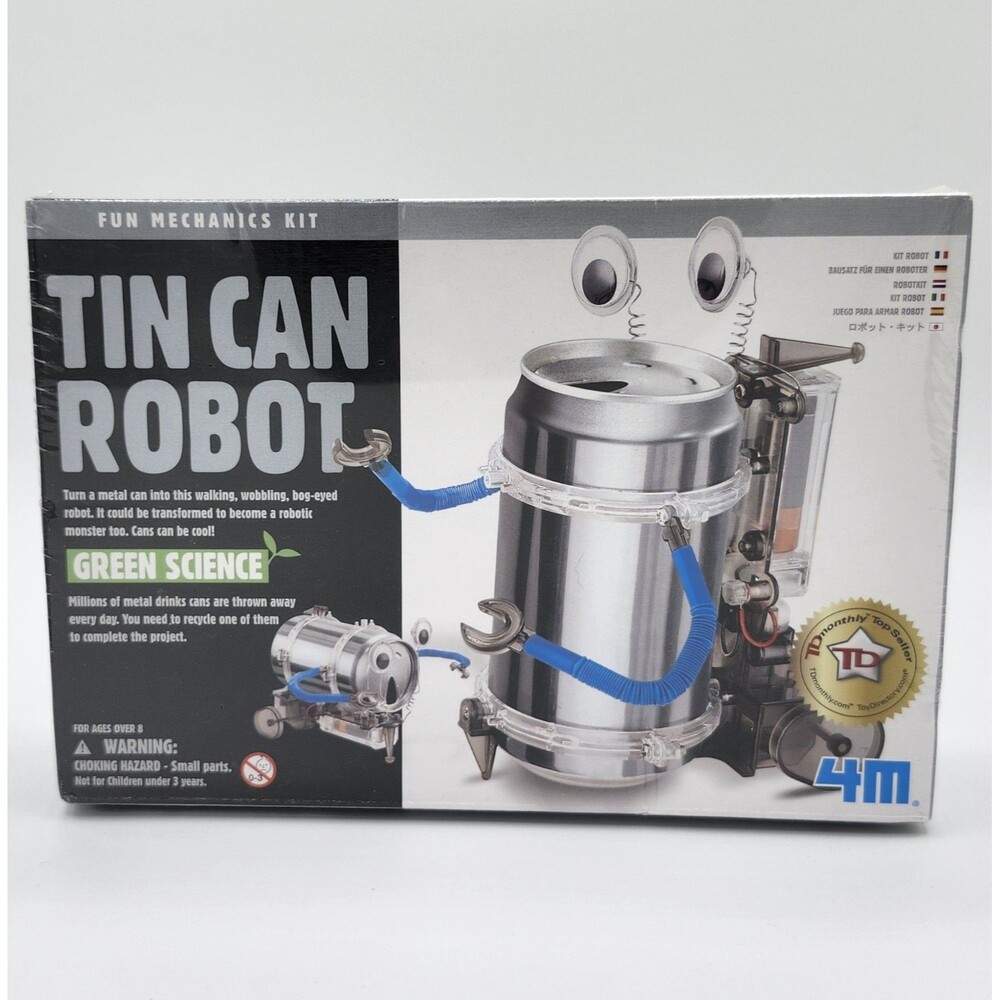Tin Can Robot Kit - Toysmith/4M (NIP)